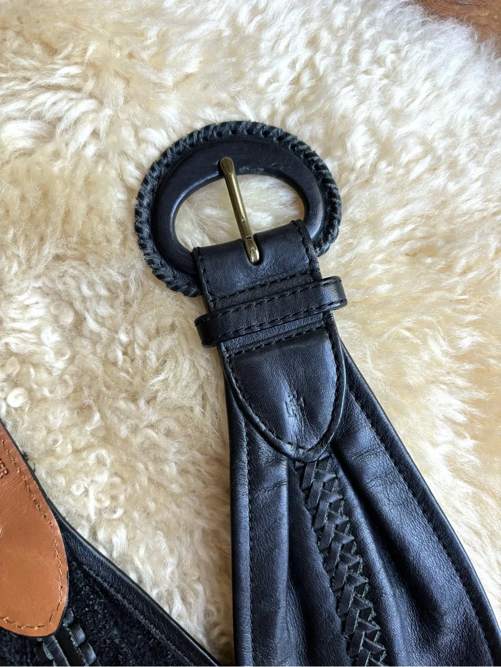 Vintage Ralph Lauren Leather Belt